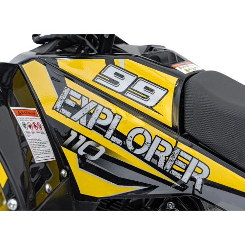 Quad Spalinowy 110CC EXPLORER Żółty PSP.ATV009.6.ZOL